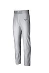 Mizuno Pro Woven Baseball Pant, Grey, Small