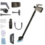 STARQ - 15 in1 Handheld Steam Cleaner for Home, Car, Furniture Cleaning Machine for Stubborn Stains On Kitchen, Bathroom, Car Floor, Curtains, Mattresses, and Kitchen Surfaces (Grey)
