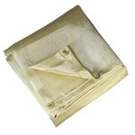 RIVERWELD Fiberglass Welding Blanket 6x8 ft 1022°F High Temp Insulation Blanket, 1/3"(8mm) Thickened Fire Resistant Heat Resistant Fabric for Industrial Smoker Camping Grill