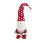 Mud Pie X Large Merry Joy GNOME, Red, White