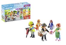 PLAYMOBIL 71402 My Figures City Life, 5 play figures with more than 1000 possible combinations, for re-enacting different professions, fun imaginative role play, playsets suitable for children ages 5+