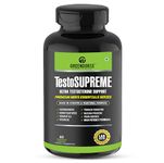 GREENDORSE TestoSUPREME Testosterone Supplement with Tongkat Ali, Ashwagandha, Cistanche, Horny Goatweed, Tribulus, Mucuna pruriens & Ginseng| Lab Tested Powerful Supplement for Men to Improve Performance, Muscle Strength, Stamina - 60 Veg Capsules