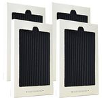 Carbon Activated Refrigerator Air Filter Replacement Compatible with Frigidaire and Electrolux, Replaces for Frigidaire PAULTRA, SCPUREAIR2PK, Electrolux EAFCBF 242047801, 242047804 (4 Pack)