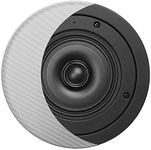 OSD Audio R62SS Performance Super Shallow in-Ceiling Speaker 2-Pieces, 6.5-Inch, Black