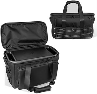 Jeachan Carrying Case Compatible with DJI Power 1000 Portable Power Station, Travel Storage Bag Anti-collision, Scratch-proof, Waterproof with Back and Sides Pockets for Charging Cable and Accessories