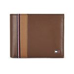 Tommy Hilfiger Tan Leather Men's Wallet (8903496159677)