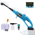 Cordless Pressure Car Washer for Makita 18V Battery, 900 PSI Brushless Handheld High-Pressure Washer with 6-in-1 Nozzle for Car Cleaning (Battery Not Included)