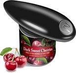 One Touch Battery Operated Electric Can Opener Open Most Can No Sharp Edge, Electric Can Openers for Kitchen Food-Safe Magnetic Catches Cover, Best Kitchen Gadgets for Seniors, Arthritis, and Chef