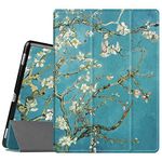 FINTIE Case Compatible with iPad Pro 12.9 (2nd Gen) 2017 / iPad Pro 12.9 (1st Gen) 2015 - [SlimShell] Ultra Lightweight Standing Protective Cover with Auto Wake/Sleep, Blossom