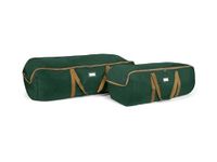 Covermates Keepsakes 2PC Christmas Tree Storage Duffel Set (36" + 48" Tree Storage Bags) – Superior Protection - Holiday Storage - Green