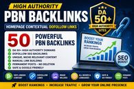 50 PBN Backlinks – High Authority SEO Links – DoFollow Homepage Contextual Links