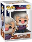 Pop Pinocchio Gepetto with Accordion Vinyl Figure