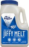 Diamond Crystal Jiffy Ice Melt Salt Mix, Fast Acting Magnesium Chloride and Sodium Chloride, 12lb