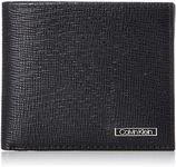 Calvin Klein 31CK13000 Billfold with Coin Pocket Men's Bifold Wallet 31CK130009 Black, Black, 【サイズ】約横11×縦9.5×幅2.5cm