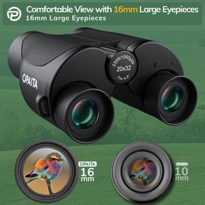 Compact 20x32 High Power Binoculars – Lightweight, Portable