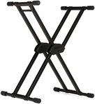 Roland Ks-20X Keyboard Stand, Heavy-Duty Double-Braced X Stand for All Types of Keyboards