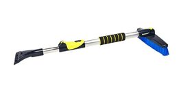 MICHELIN 2-in-1 ice scraper with snow brush, telescopic for the car, extendable, efficient and durable ice scraper with handy 90° rotating snow brush
