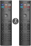 【Pack of 2】 New Universal Remote for All Vizio TV Remote, 2 Piece Replacement for Vizio-Smart-TV-Remote XRT136, for Vizio TVs (D-Series E-Series M-Series P-Series V-Series)