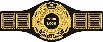 HANDSY Custom Championship Belt Wrestling Belt Fully Personalized for All Sports - Custom Wrestling Championship Belt