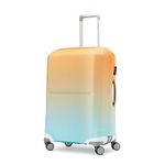 Samsonite Printed Luggage Cover, Blue/Orange Ombre, Medium, Printed Luggage Cover