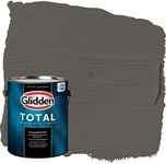 Glidden Total Interior Wall Paint & Primer All-in-One, Stone's Throw/Greige, Flat, 1 Gallon