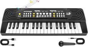 m zimoon 37 Key Upgrade Piano for Kids Music Toys for 3+ Year Old Electronic Keyboard Piano for Kids Beginners Educational Toys for 3 4 5 6 7 8 Year Old Boys Girls Gifts Ages 3-8