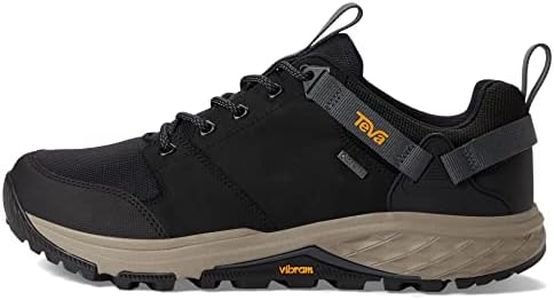 Teva Men's Grandview GTX Low Hiking Shoe, Black Charcoal, 11 US