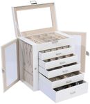 BOOVO Jewelry Box For women, 6 Laye