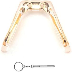 Eyeglass Saddle Bridge Nose Pads Nose Piece Sunglasses Nose Pads Silicone U-Shape Metal Core and Screwdriver for Glass Reading Glasses