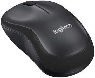 Logitech M220 Silent Souris Sans Fil, 2.4 GHz avec Récepteur USB, Résolution Capteur 1000 PPP, Pile 18 Mois, Ambidextre, Compatible avec PC, Mac, Ordinateur Portable - Noir