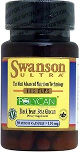 Swanson ULT Black Yeast POLYCAN 150MG 30VGC