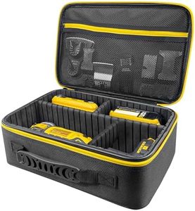 YAMTO Hard Portable Tool Carrying Case with Precision Fit & Organization fits for DEWALT DCS354B / DCS356B 20V Max Brushless Cordless Oscillating & Milwaukee M18 2626-20 Multi-Tool,Storge Mastermind