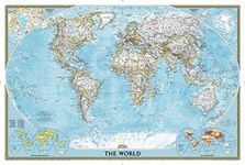 World Classic [Poster Size and Laminated] (National Geographic: Reference Map): Wall Maps World