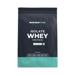 Nutrabay Pure Whey Protein Isolate Powder - 2kg, Unflavored | 26.5g Protein, 6.2g BCAA | NABL Lab Tested | Muscle Growth & Recovery | 100% Raw Whey Isolate | For Men & Women