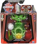 BAKUGAN Starter 3-Pack Special Attack Nillious, Titanium Dragonoid, Bruiser, Personalised Swirling Action Figures and Trading Cards, Kids Toys for Boys and Girls