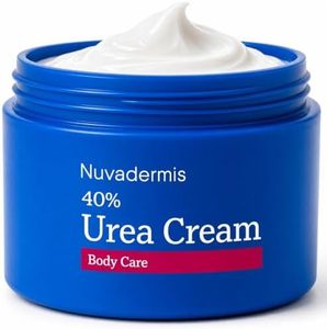 NUVADERMIS Urea Cream 40 Percent for Feet - 40% Urea Foot Repair Lotion - Maximum Strength For Dry Cracked Heels - 2% Salicylic Acid, Shea Butter, Tea Tree Oil, Vitamin E - 5.29 oz Jar