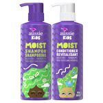 Aussie Kids Sulfate Free Moist Shampoo and Conditioner Set for Kids, (950 mL Total)