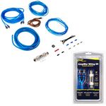 Stinger Select SSK8-8AWG AMP Complete Wiring Kit - Complete 8 Gauge CCA Amplifier Wiring Kit w/ 2 Channel RCA Interconnects & MIDI Fuse w/Holder - Car Audio installation accessory