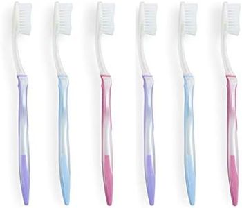 Colgate Wave Sensitive Toothbrush, Compact Head, Ultra Soft - Pack of 6