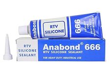 Anabond 666 RTV Silicone sealent,multipurpose industrial heavy duty Rtv silicone Paste,Clear 100gm