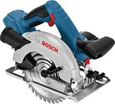 Bosch GKS 18V - 57 Heavy Duty Cordless Circular Saw (Solo Tool), 3,400 rpm + 1 x Circular Saw blade, Optiline Wood, 165 x 20 x 1.7 mm (18V Batteries and Chargers sold separately)