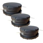 3Pack Speed Feed 450 Trimmer Head (10*1.25) for Echo SRM 266 SRM266 SRM-266 SRM-266S SRM-266T SRM-266U SRM-280 SRM-280S SRM-280T Weed Eater Straight Shaft String Trimmer Parts 99944200903 X047000940