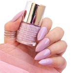 Debelle Gel Nail Polish Mary Magnolia (Pastel Lavender Nail Paint)|Non Uv - Gel Glossy Finish |Chip Resistant | Seaweed Enriched Formula| Long Lasting|Cruelty And Toxic Free| 8Ml