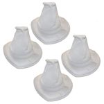 HQRP 4-Pack Filters compatible with Black & Decker DUSTBUSTER N566064 / 90558113 fits ADV1200 ADV1210 ADV1220 DV1010EL DV1210N DV1415EL DV1810EL DV4800N DV4810 DV6010N DV7210 DV9610N Hand Vacuums