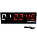 Meister GoHard Large 26" Gym Clock, Race & Interval Timer