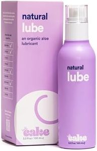 Hello Cake Natural Lube - Aloe-Based Organic Personal Lubricant - Hydrating, Hypoallergenic, pH-Balanced, Non-Sticky, Condom Compatible, for Men, Women, & Couples, 3.3 fl oz