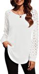 Halife Long Sleeve Tunic Tops for W