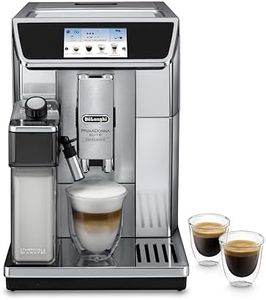 De'Longhi Primadonna Elite Experience ECAM650.85.MS Automatic Bean to Cup Coffee Machine, Stainless Steel, 1450 W, 1 Liter, Silver [Energy Class A]