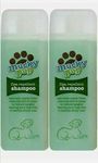 2 X 475ml Mucky Pup Flea Repellent Dog Shampoo Naturally Repels Fleas