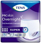 TENA ProSkin Overnight™ Super Protective Incontinence Underwear, Heavy Absorbency, Unisex, Medium, (56 Total - 4 Packs)